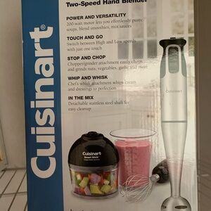 Cuisinart Smart Stick Hand Blender - Silver and Black